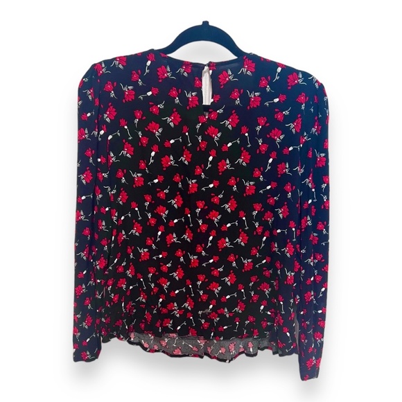 Ruffled long sleeve blouse - Picture 2 of 7